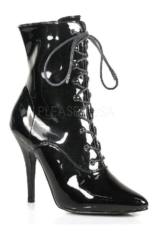 SEDUCE-1020 Ankle Boot | Black Patent