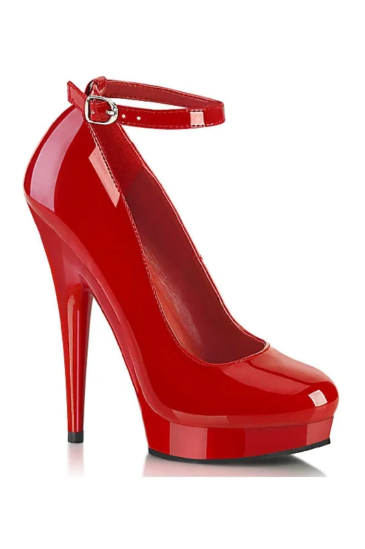 SULTRY-686 Pump | Red Patent