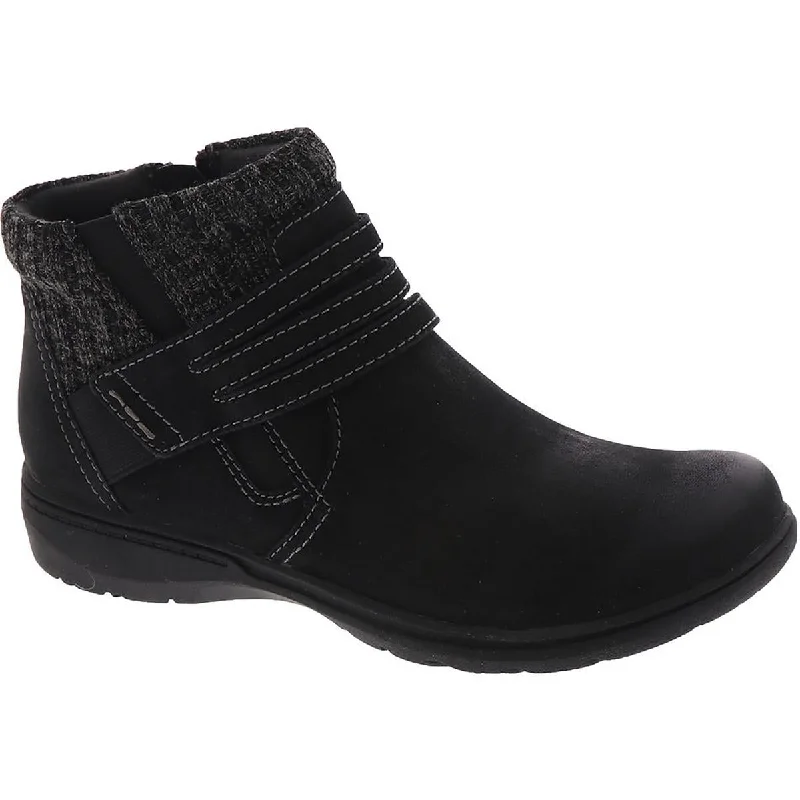 CARLEIGH LANE Womens Cushioned Footbed Casual Ankle Boots