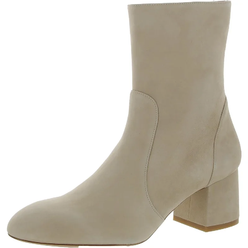 Flareblock 60 Zip DT Womens Suede Block Heel Ankle Boots