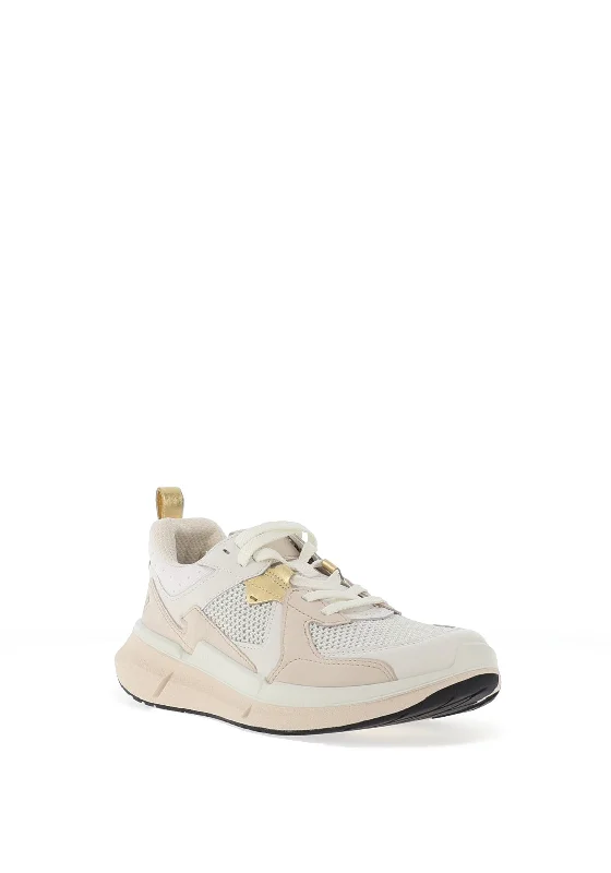 Ecco Womens Biom 2.2 Trainers, White & Limestone