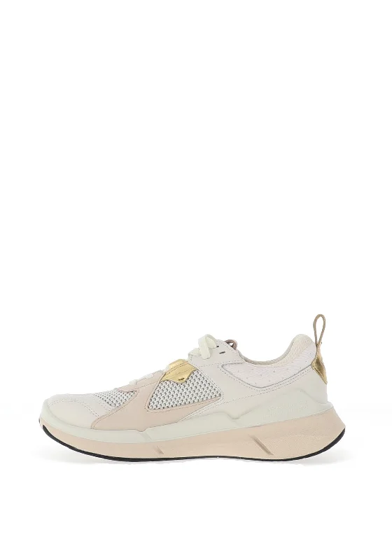 Ecco Womens Biom 2.2 Trainers, White & Limestone