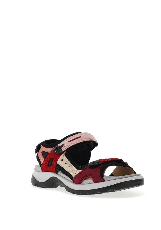 Ecco Womens Offroad Sandals, Chilli Red