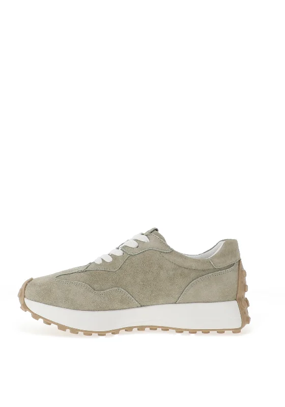 Kate Appleby Caithness Lace Up Trainers, Lichen