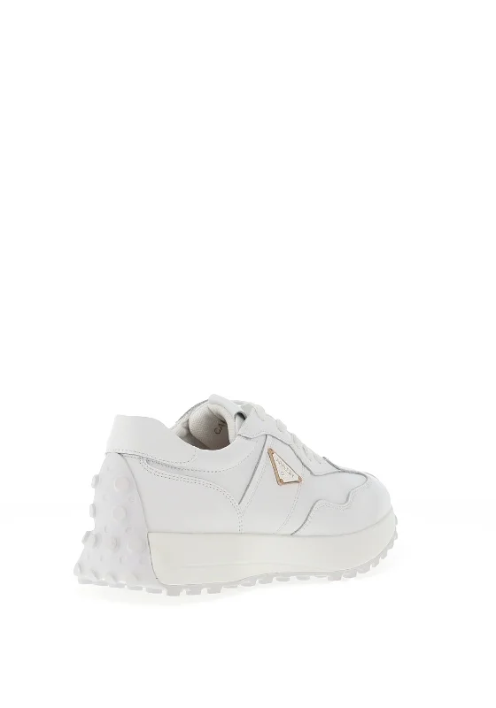 Kate Appleby Caithness Lace Up Trainers, Snow White