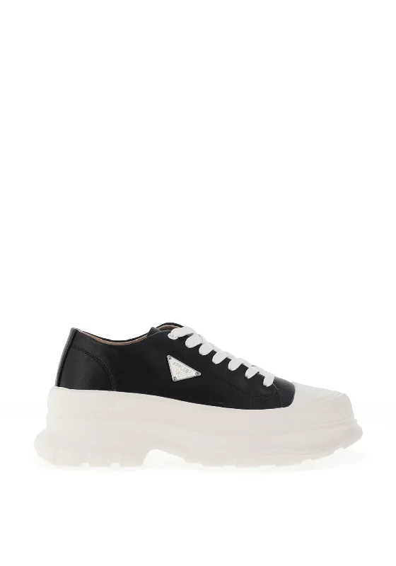 Kate Appleby Leslie Chunky Laced Trainers, Black