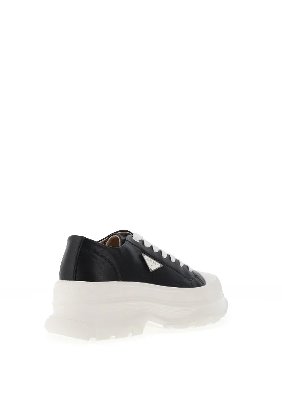 Kate Appleby Leslie Chunky Laced Trainers, Black