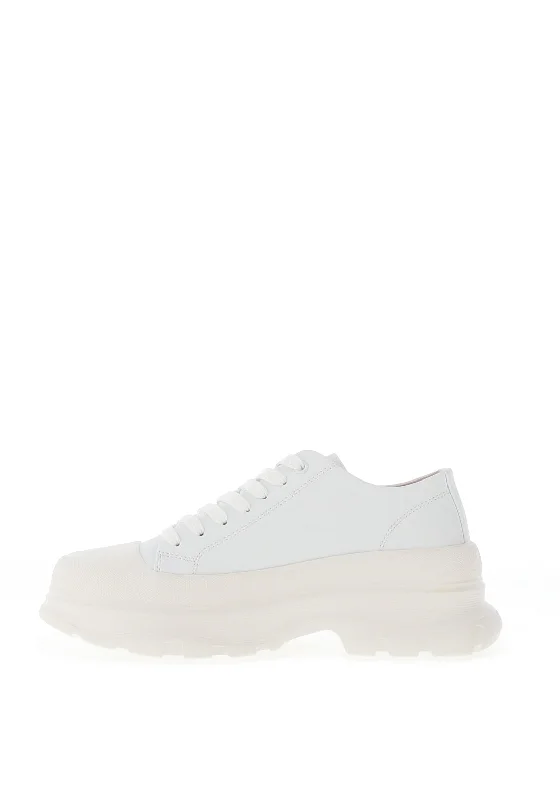 Kate Appleby Leslie Chunky Laced Trainers, Snow