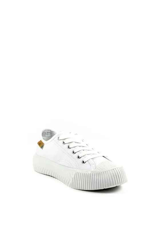 Lunar Lazy Dogz Jayne Laced Trainers, White