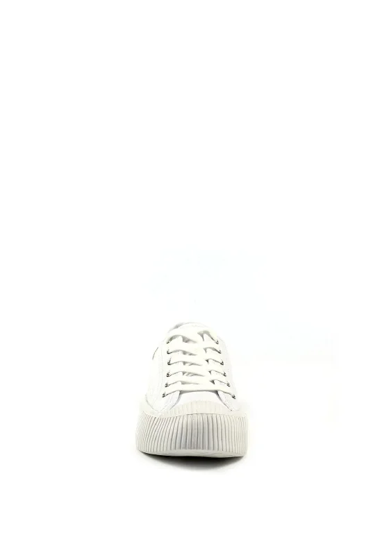 Lunar Lazy Dogz Jayne Laced Trainers, White