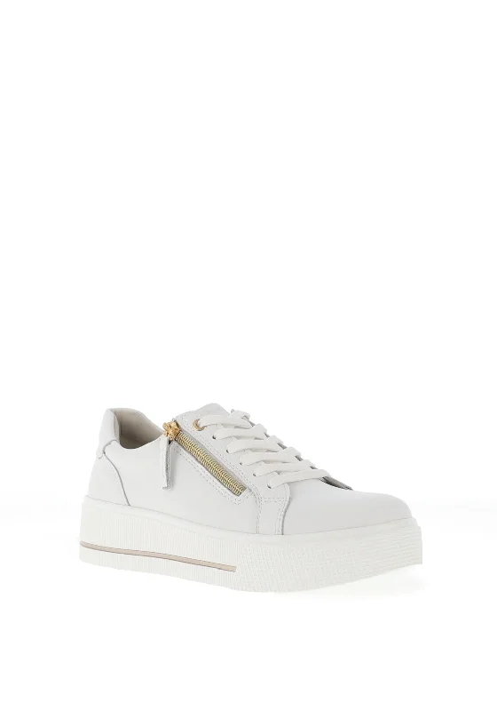 Patrizio Como Ravenna Platform Trainers, White