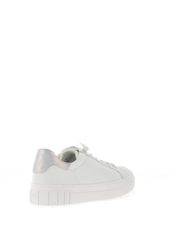 Marco Tozzi Platform Sole Trainer, White Combi