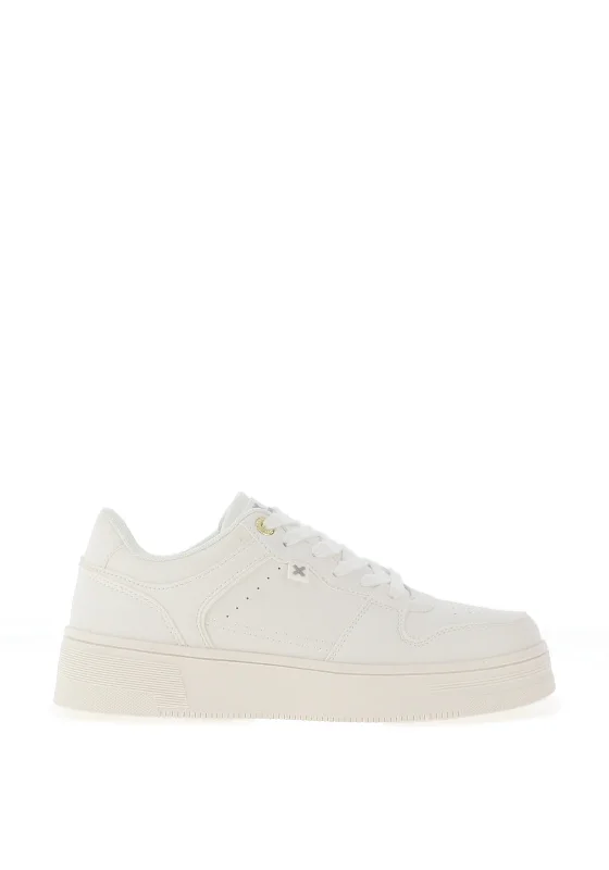 XTI Women’s Platform Trainers, White