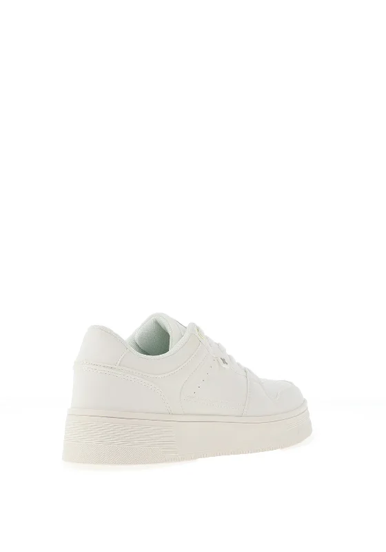 XTI Women’s Platform Trainers, White