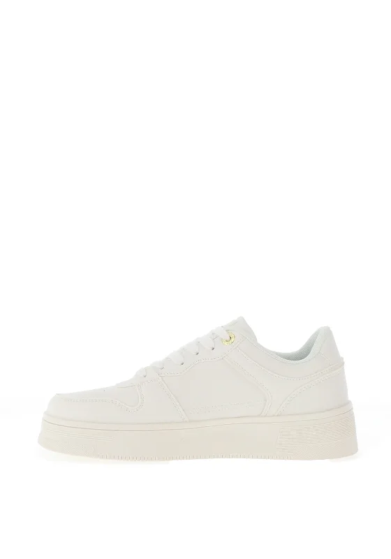 XTI Women’s Platform Trainers, White