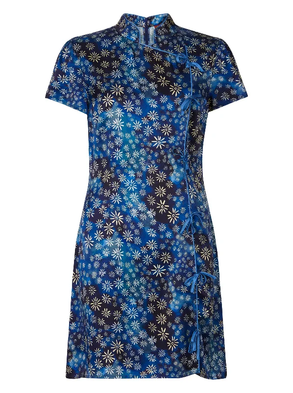 Harlow Midnight Constellation Print Mini Dress