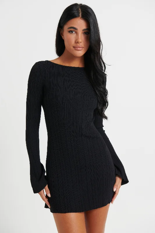 Mable Mini Dress Black