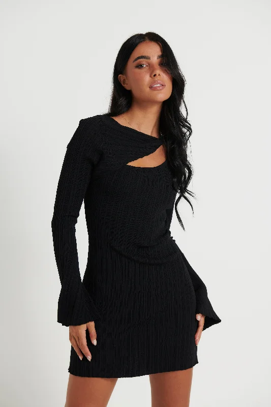 Maven Mini Dress Black