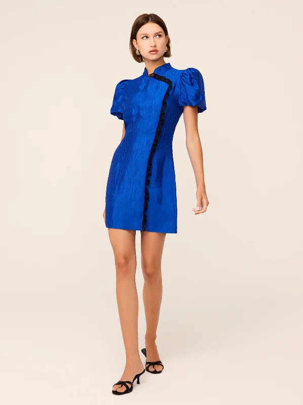 Philippa Cobalt Blue Mini Dress