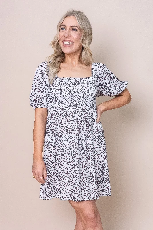 Rhi Mini Dress in Print - All About Eve