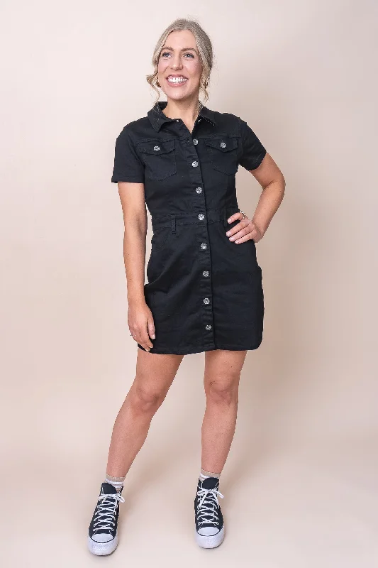 Shay Mini Dress in Black - Silent Theory