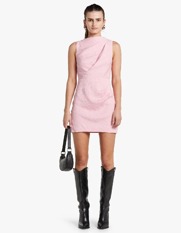 Eryn Mini Dress - Wafer Pink