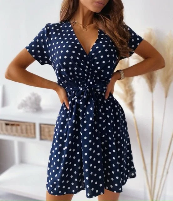 dark blue dress / XL