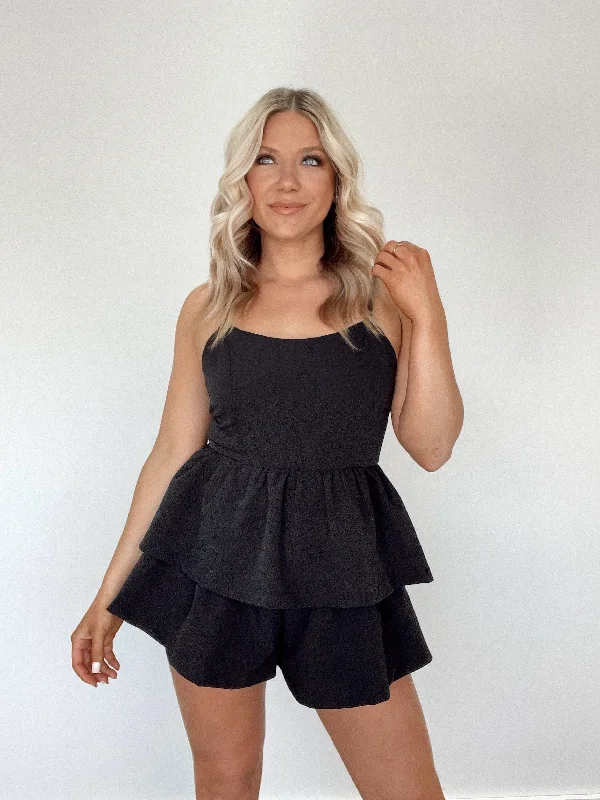 Little Black Romper