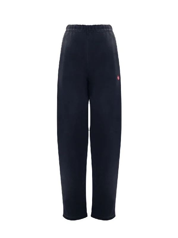 High Waisted Sweatpant in Classic Terry (Washed Jet)