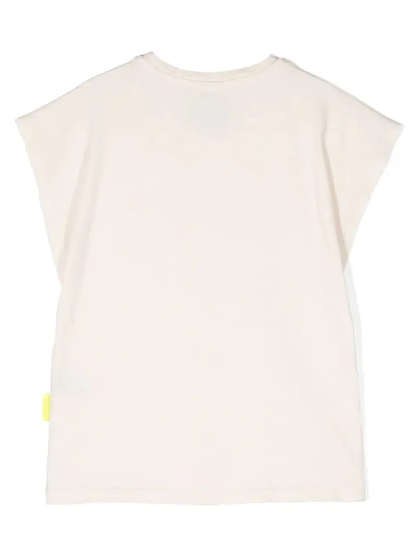 T-Shirt in beige cotton