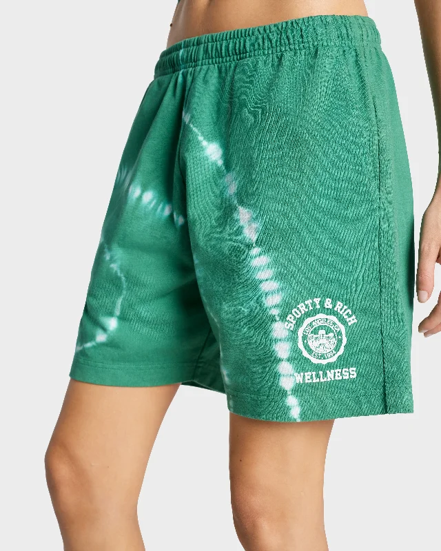 Emblem Gym Short - Gemstone Tie Dye