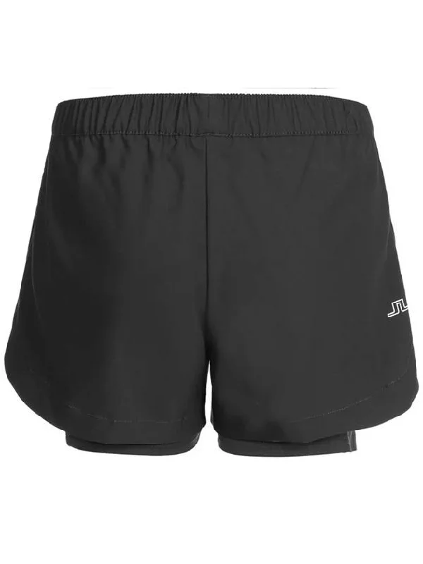 Women's Mila Mid-Rise Waist Shorts Black