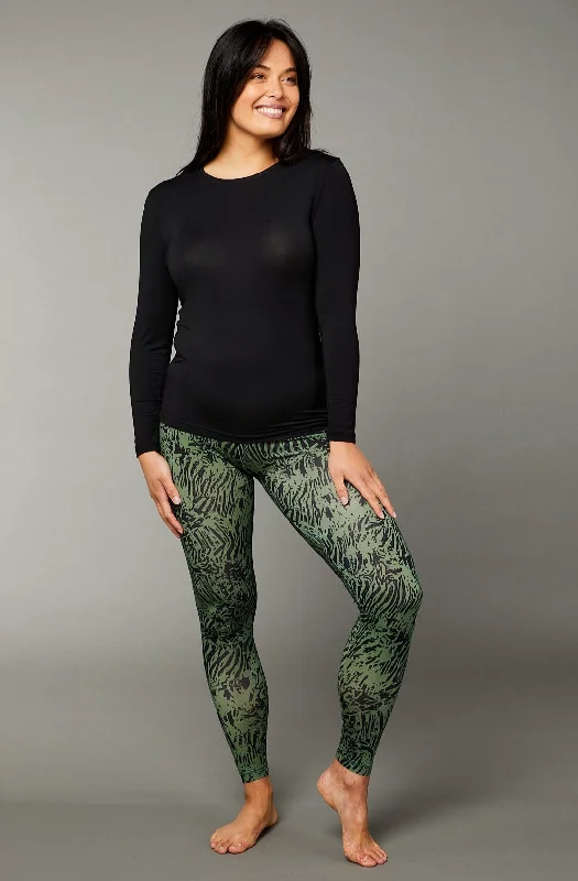 Long Legging - Tiger Green