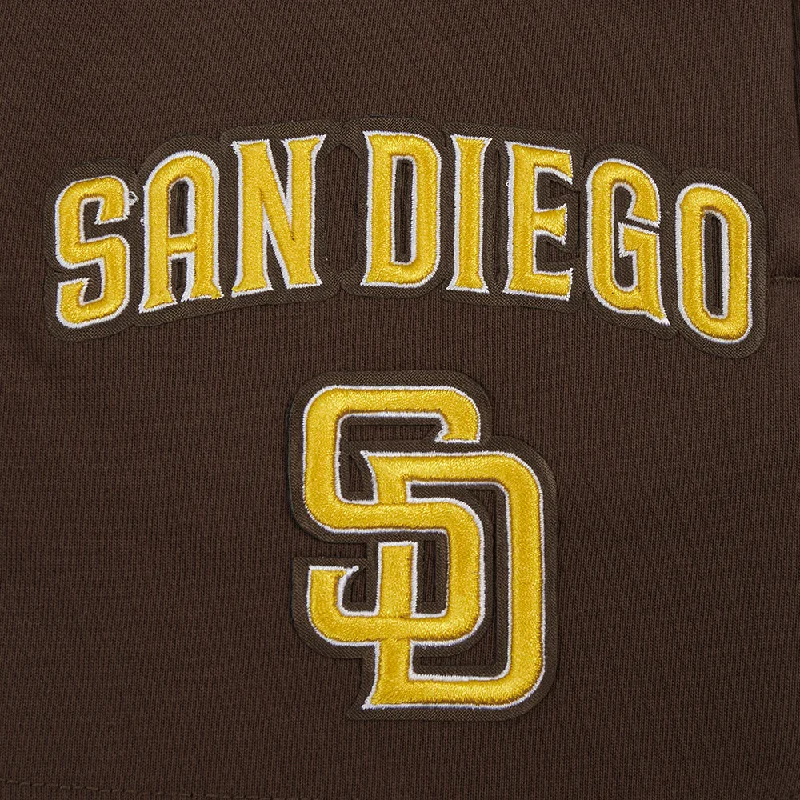 MLB SAN DIEGO PADRES CLASSIC WOMEN'S FLC SHORT (BROWN)