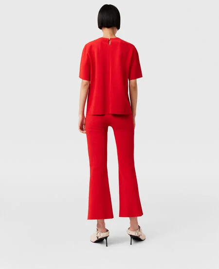 Iconic Compact Knit Trousers