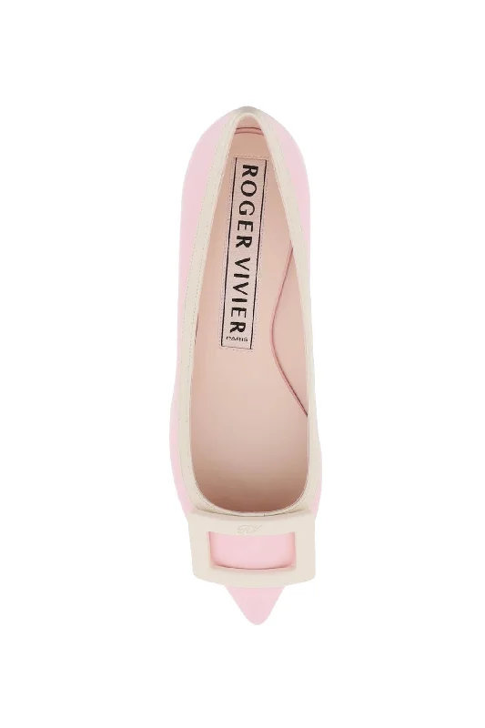 ROGER VIVIER Chic Ballet Flats with Iconic Buckle