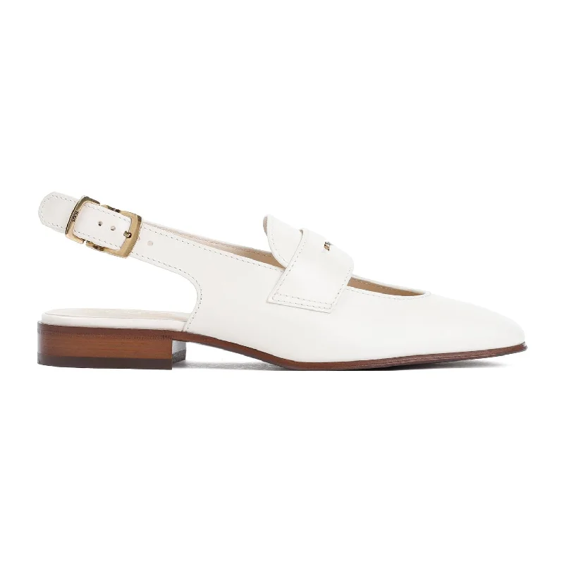 TOD'S White Cut Out Penny Loafers for Women - SS24 Collection