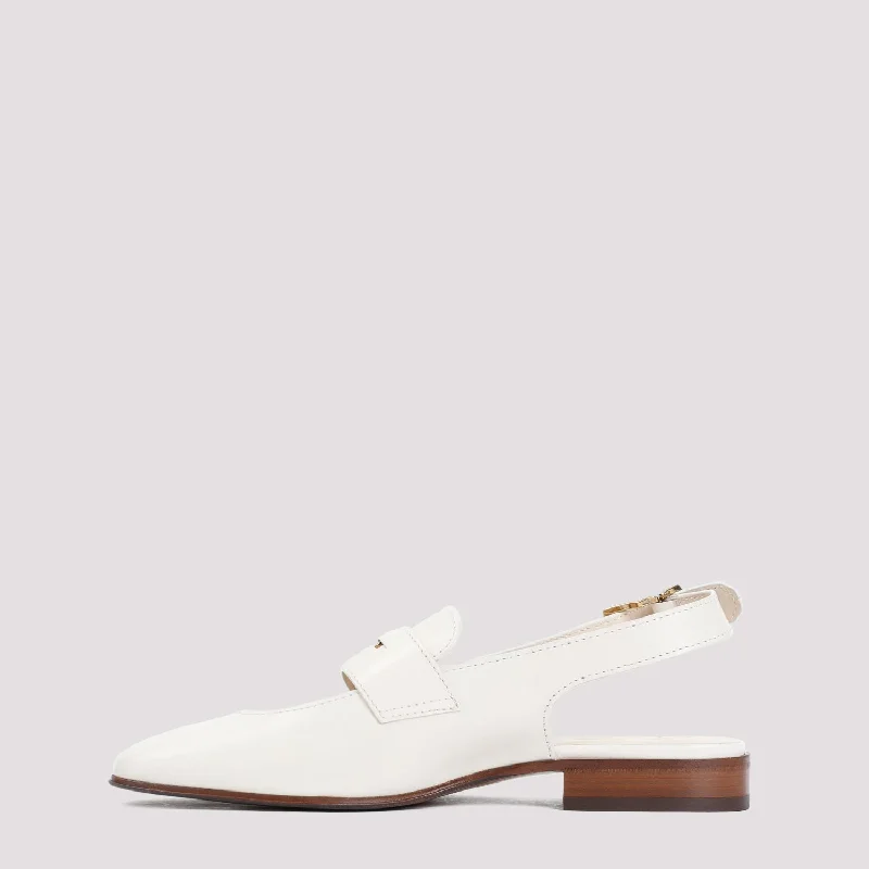 TOD'S White Cut Out Penny Loafers for Women - SS24 Collection