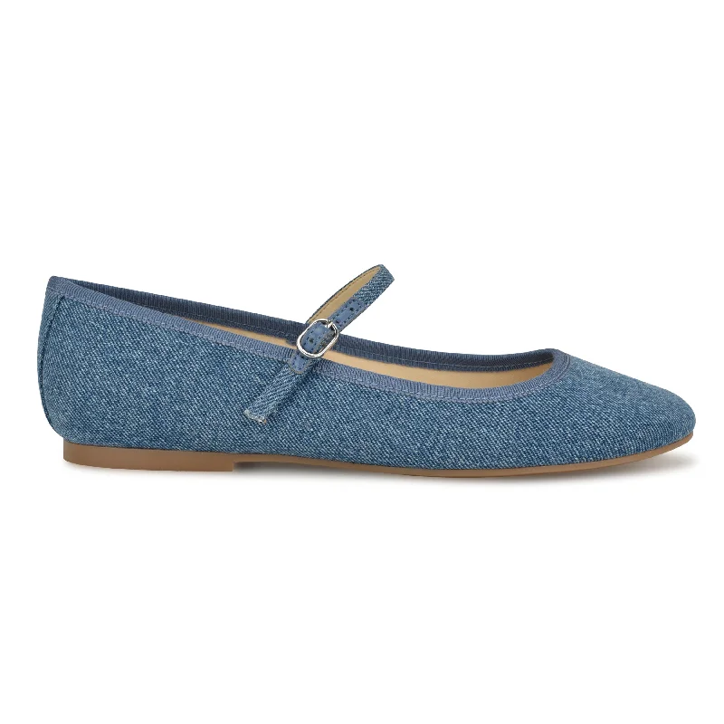 Ewind Mary Jane Ballet Flats