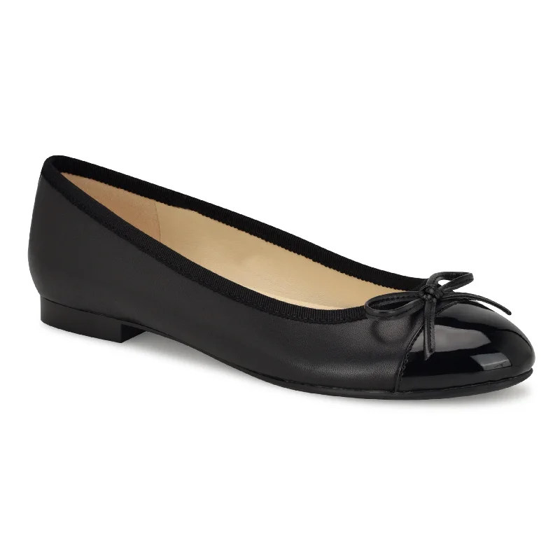 Jolee Cap Toe Ballet Flats