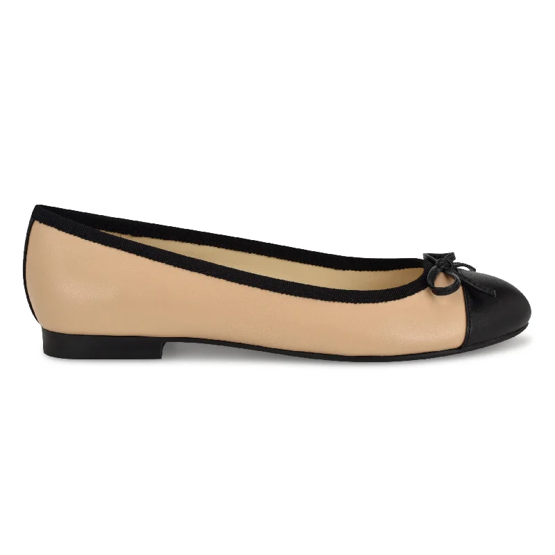 Jolee Cap Toe Ballet Flats