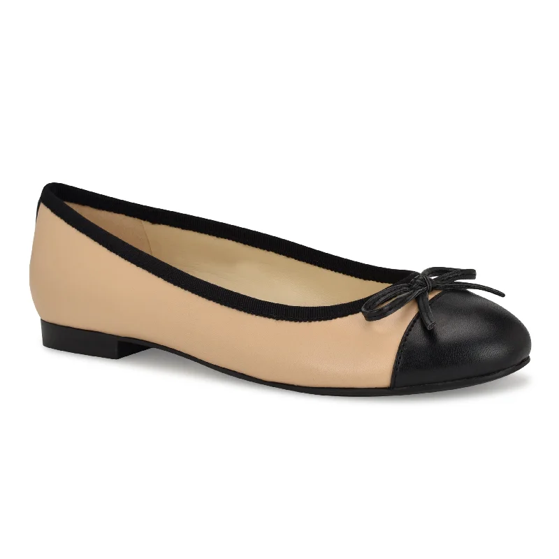 Jolee Cap Toe Ballet Flats