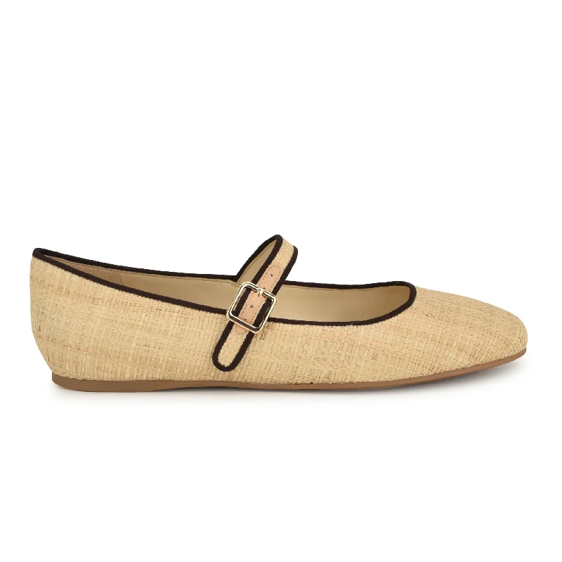 Lilow Square Toe Mary Jane Flats