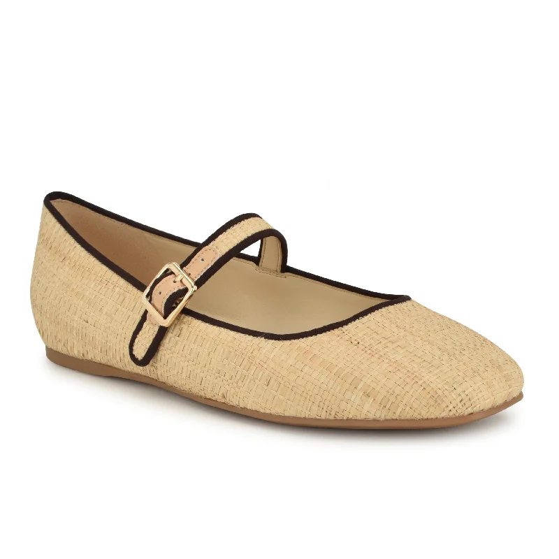 Lilow Square Toe Mary Jane Flats