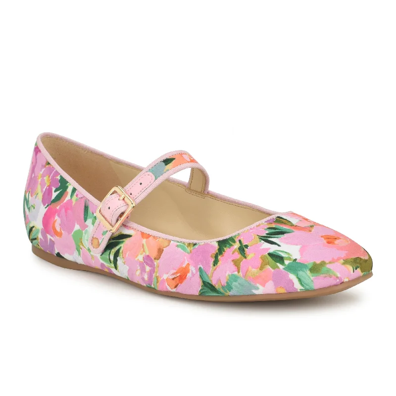 Lilow Square Toe Mary Jane Flats