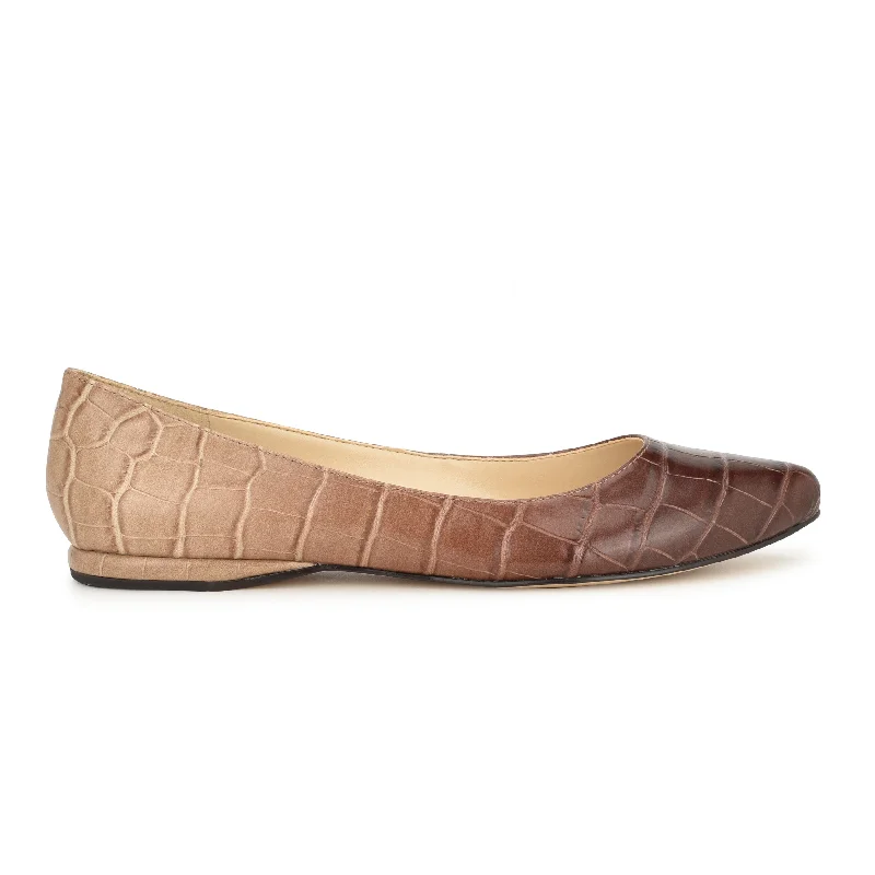 Speakup Almond Toe Flats