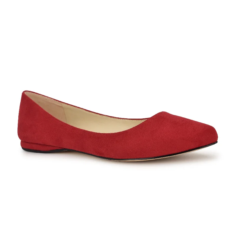 Speakup Almond Toe Flats